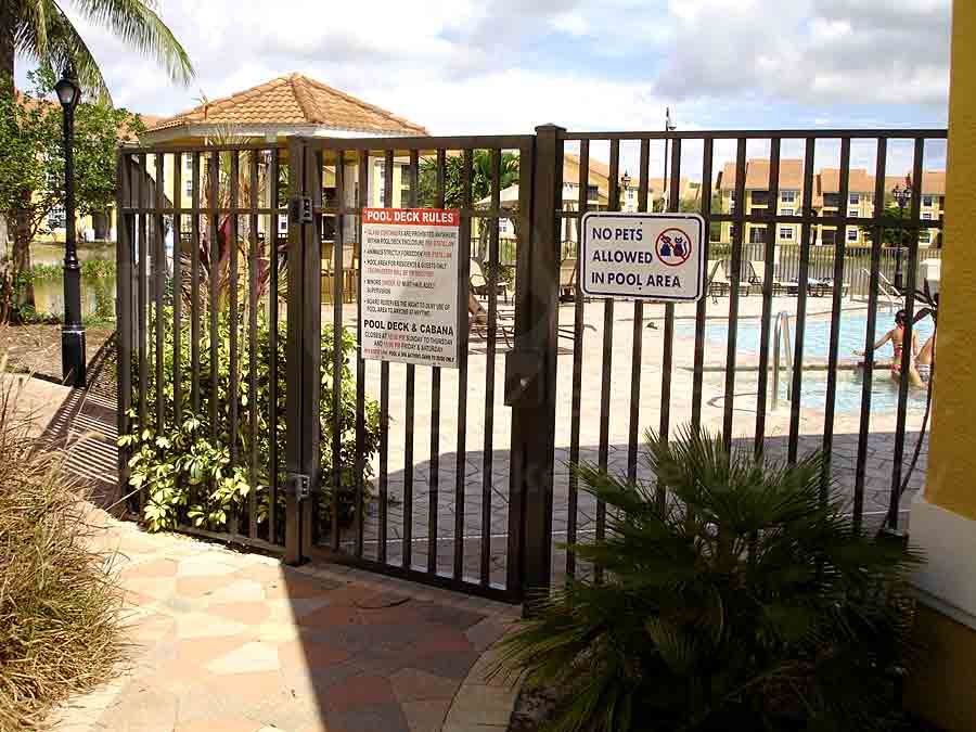 FAIRWAY PRESERVE AT OLDE CYPRESS Pool Gate